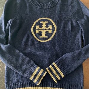 Tory Burch women's XSmall crew neck wool sweater
